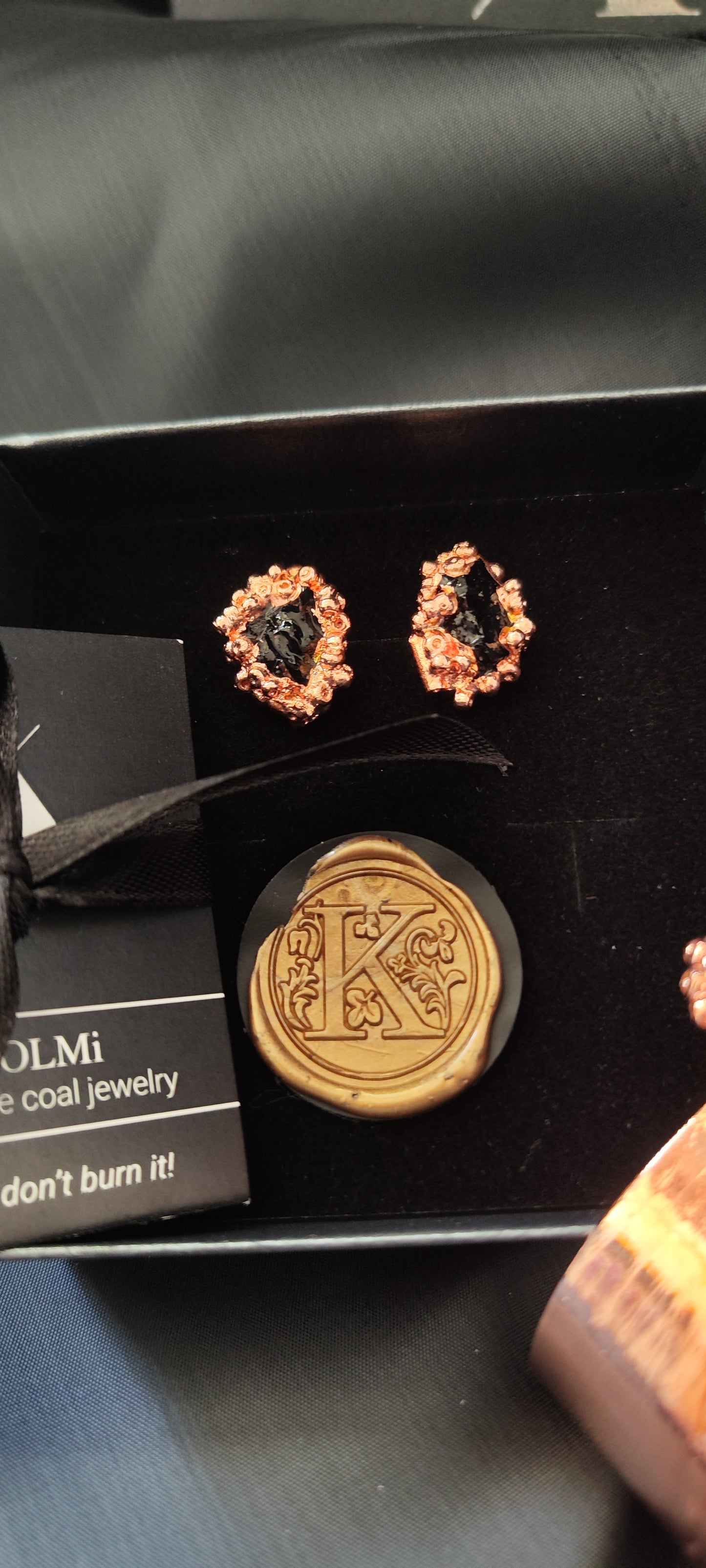 Copper Bubble Earrings