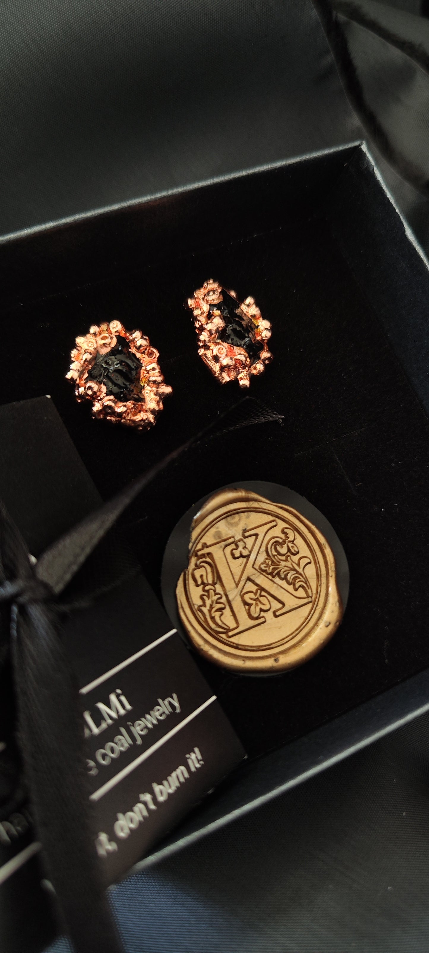 Copper Bubble Earrings