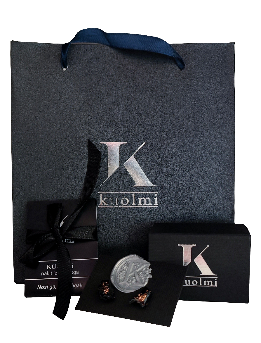 Uhani Srebro 925 KUOLMi Rosegold