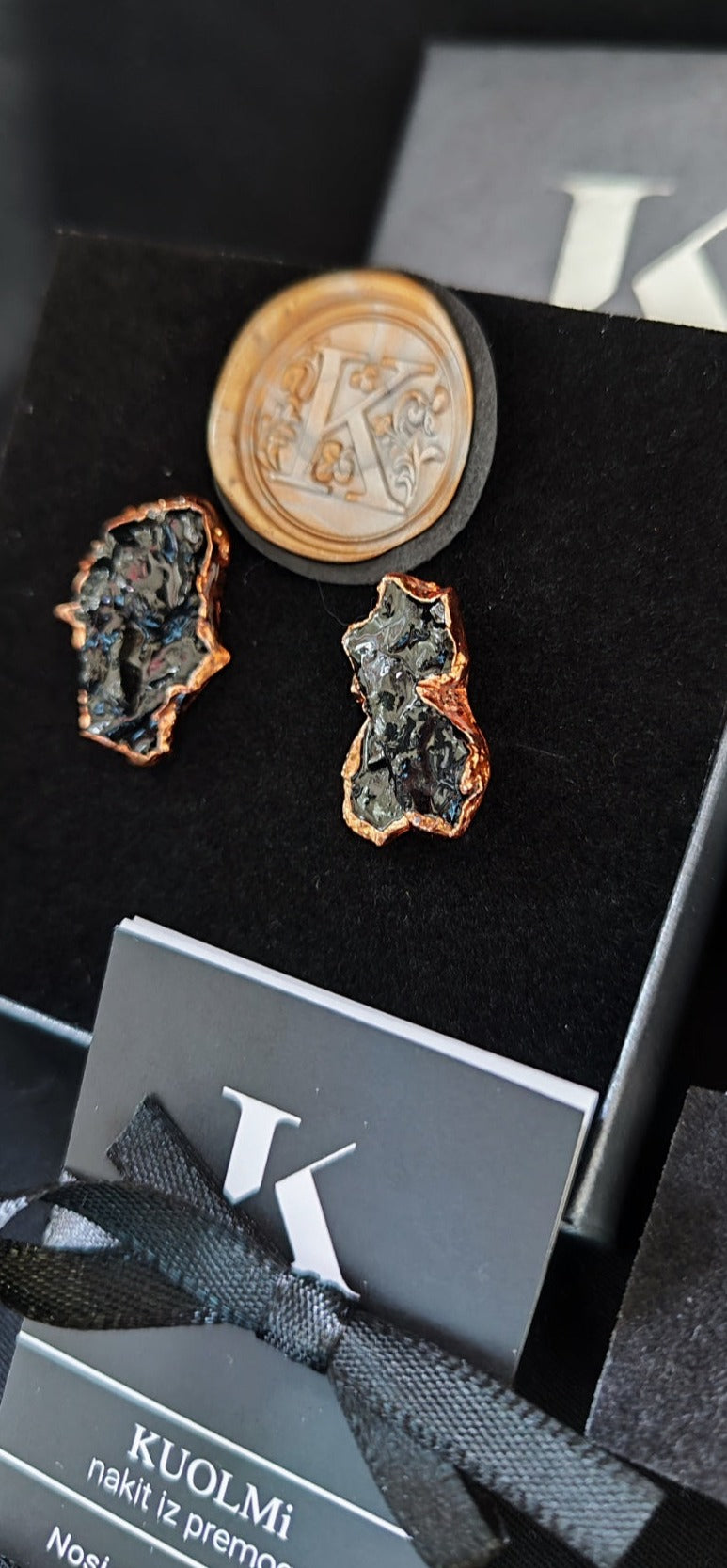 earrings set etsy longdrop copper luxury love black large handmade for oval face brands bridal got modern natural rosegold silver unique european jewelry kpop nz pinterest shop type titanium charmsuhani viseči veliki kirurško jeklo rože roza ročno delo antialergijski medicinski klip premog kamen premog kuolmi marjeta hribar zapestnica ginko bracelet special gift darilo komplet