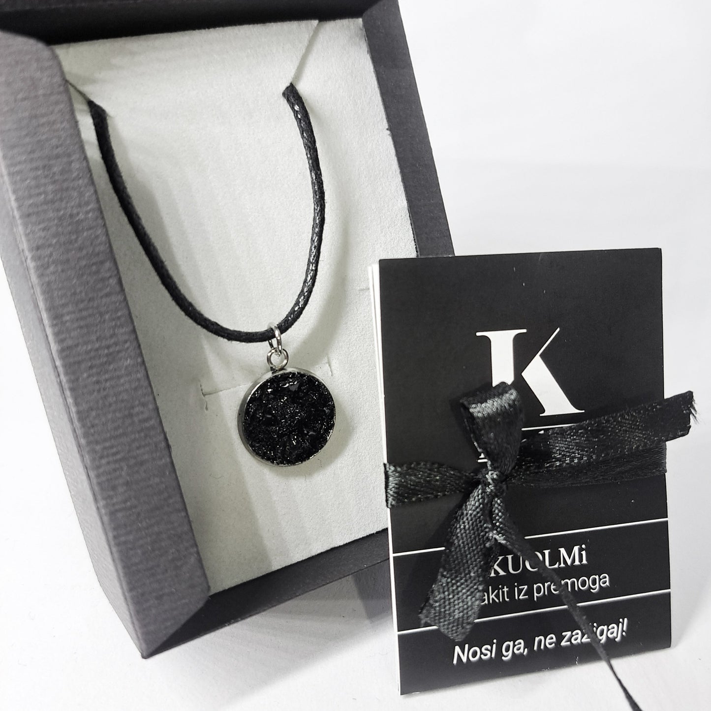 bracelet leather black natural stone special xmas gift for him boys men jewelry luxury special gift holidays coal kuolmi zapestnica za moške moška zapestnica komplet črn nakit božično darilo zanj bozic darilo za oba premog kuolmi marjeta hribar