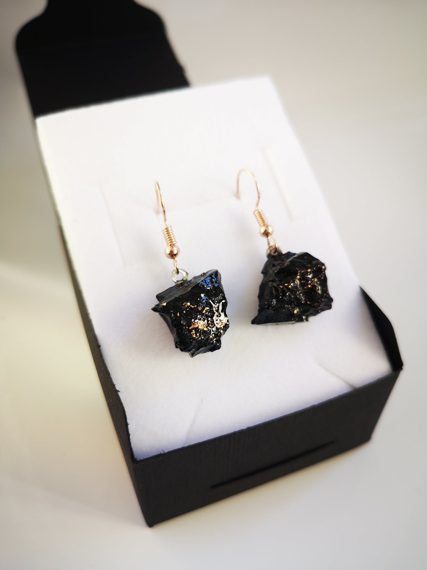 KUOLMi Rosegold Hanging Earrings