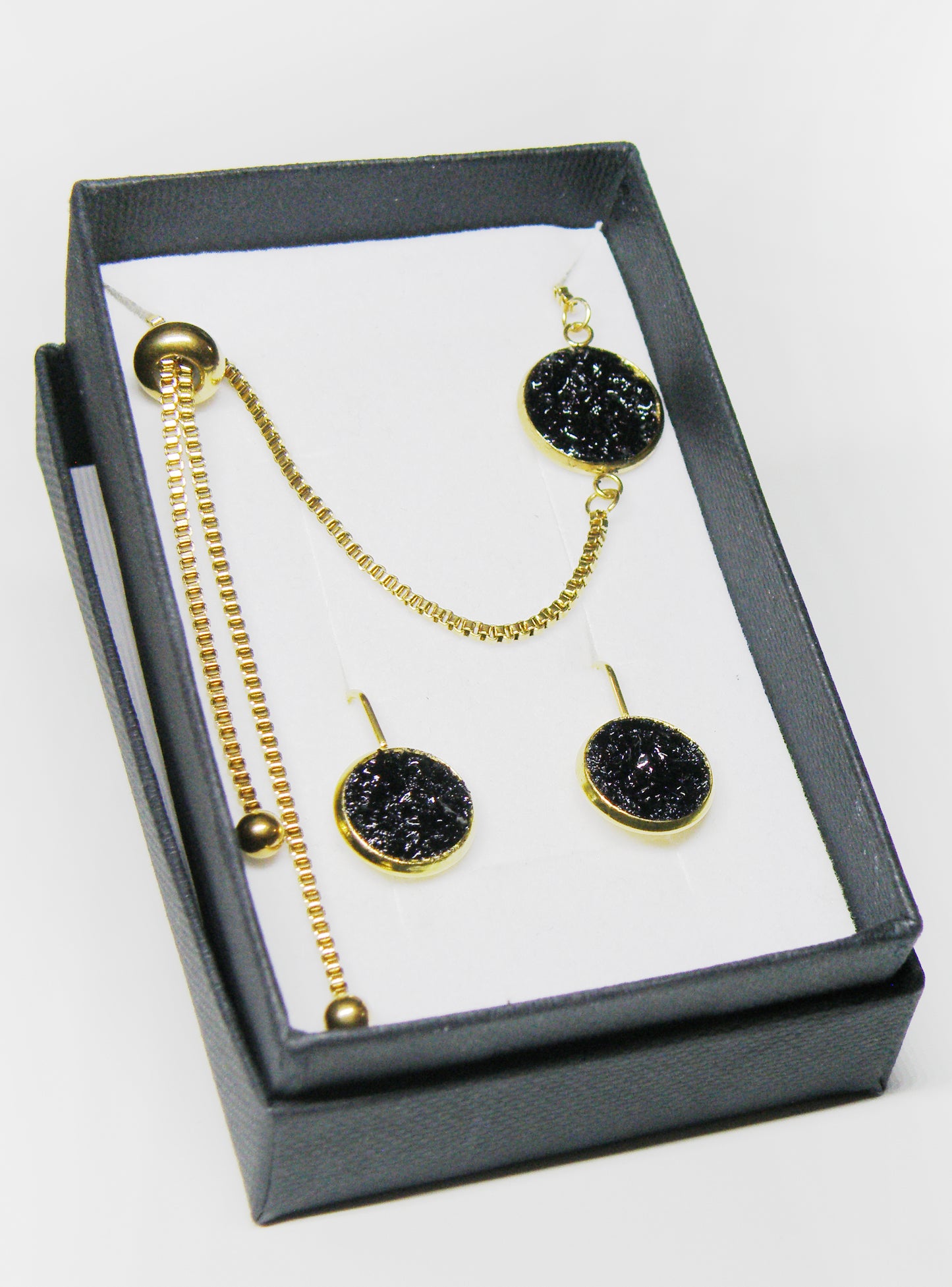 earrings set etsy longdrop copper luxury love black large handmade for oval face brands bridal got modern natural rosegold silver unique european jewelry kpop nz pinterest shop type titanium charms uhani viseči veliki kirurško jeklo rože roza ročno delo antialergijski medicinski klip premog kamen premog kuolmi marjeta hribar zapestnica ginko bracelet special gift darilo komplet