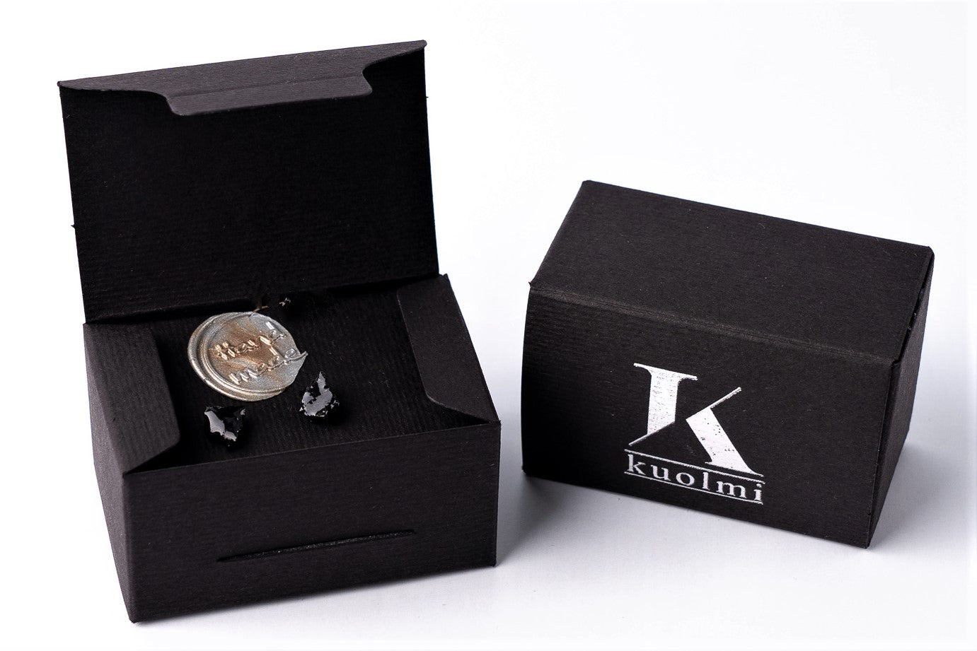 Beautiful and quality materials are joined in a timeless organic shape. Textures and layers create a 3D effect. Wear a pair or only one earring, try it on causal styling or evening dress, these earrings are going to upgrade your styling 100%! Very light to wear. Free pair of protective stainless steel ear nuts come in a set