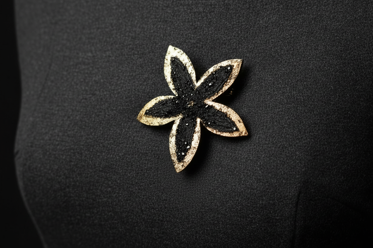KUOLMi Rose Brooch