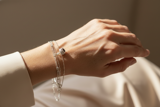 Zapestnica Srebro 925 Crown