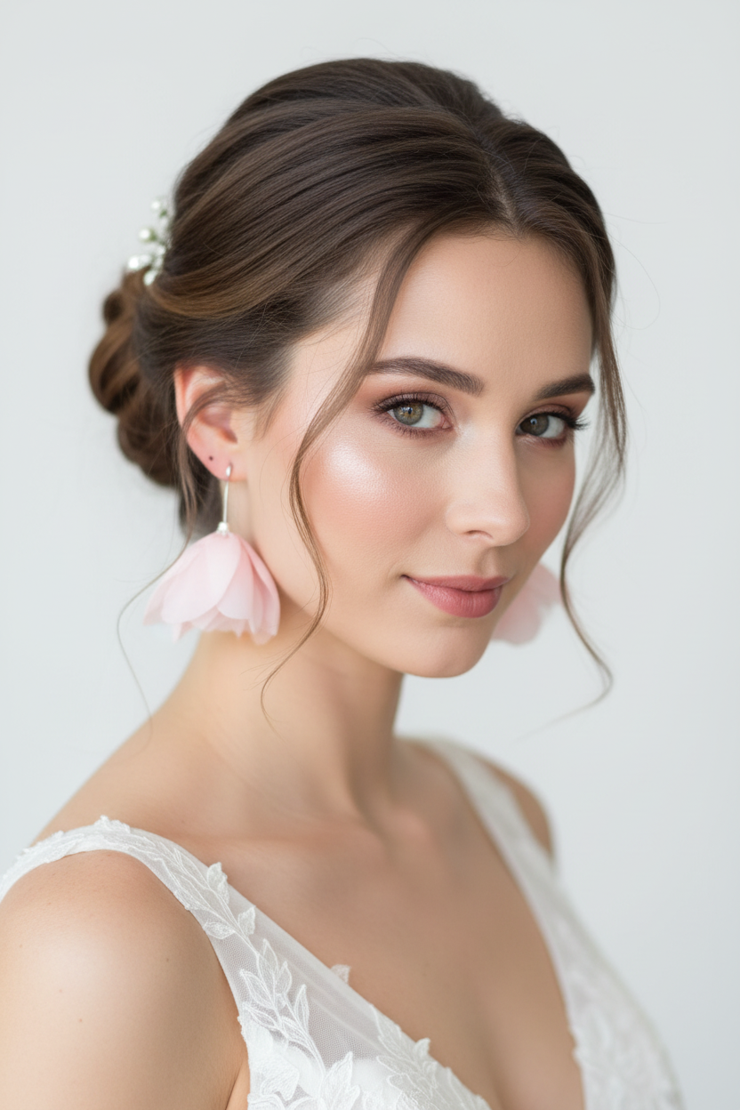 KUOLMi Magnolia Hanging Earrings