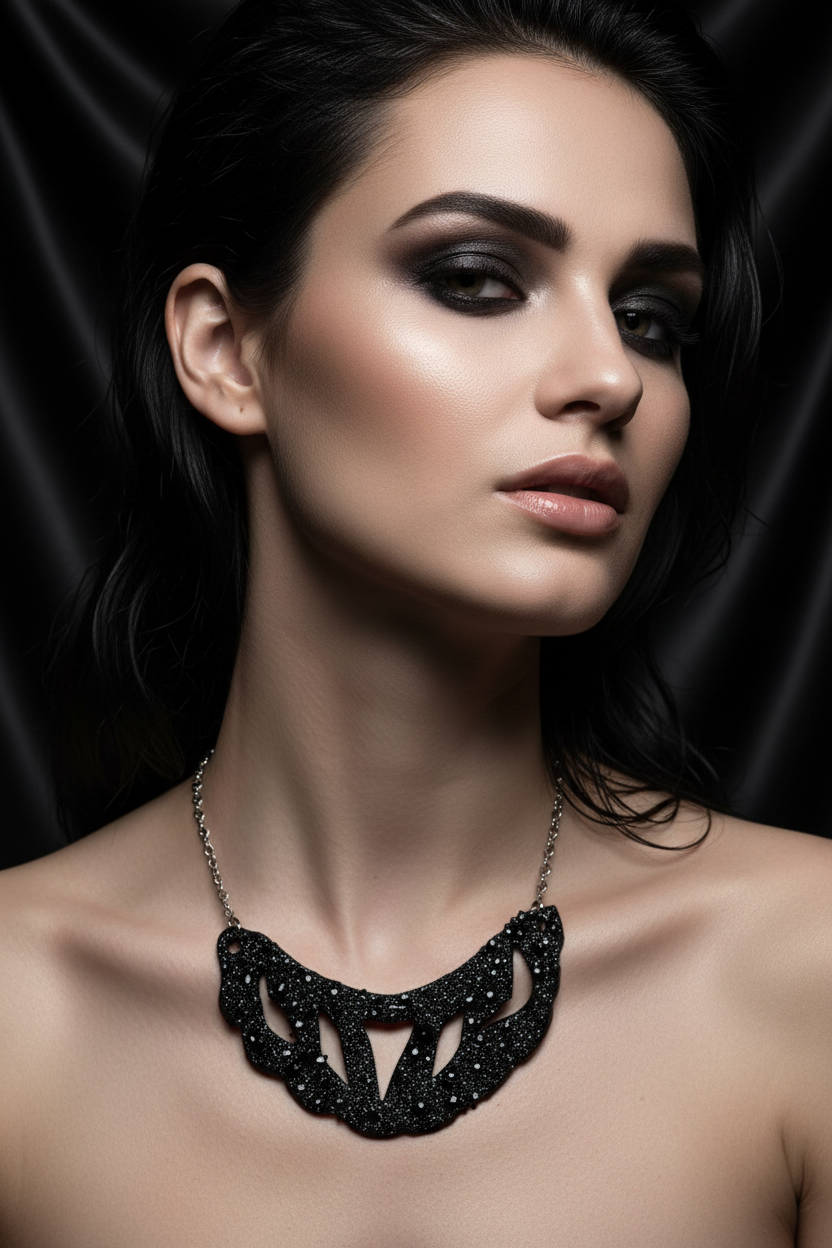 Ogrlica KUOLMi Čipka