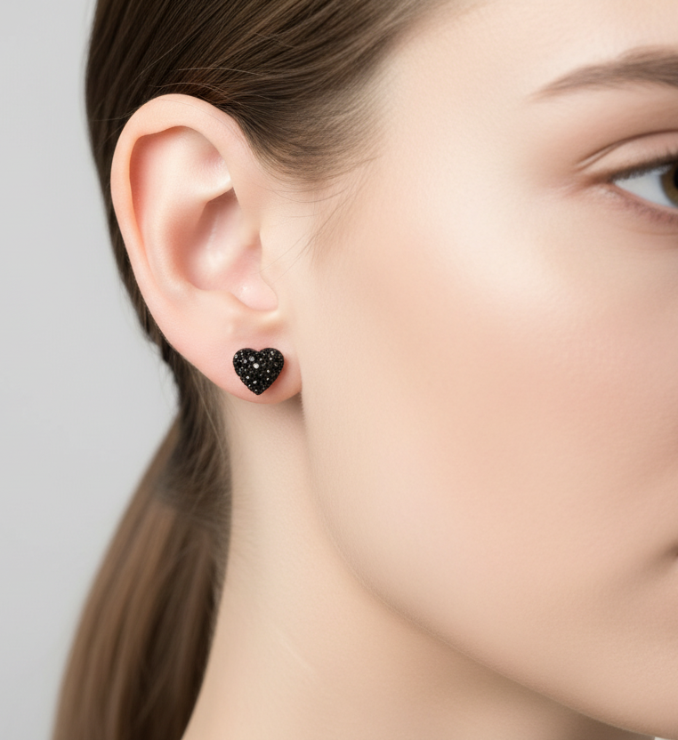 Uhani KUOLMI MINI Heart