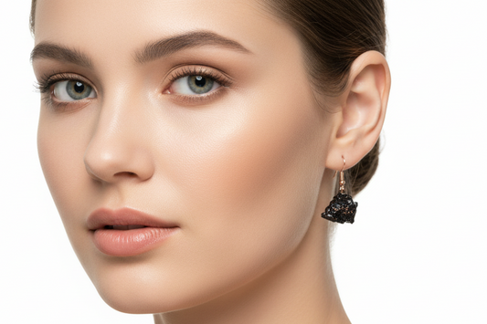 KUOLMi Rosegold Hanging Earrings