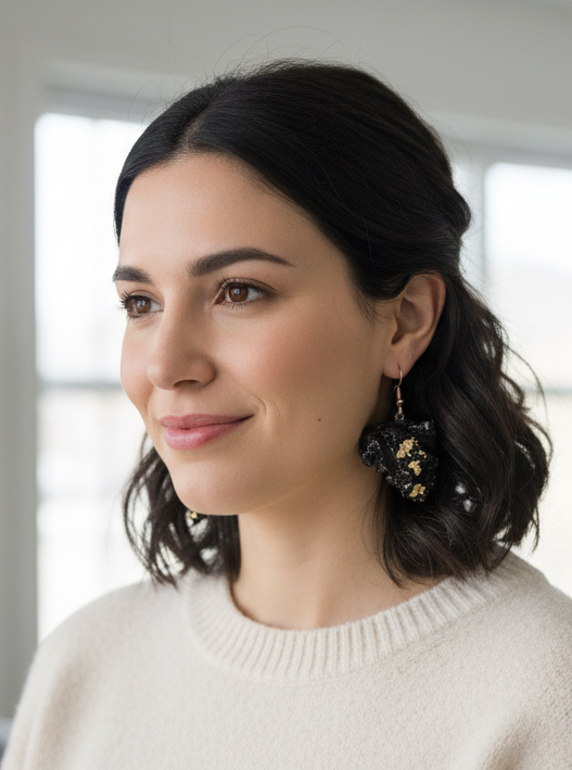 Viseči uhani KUOLMi Gold