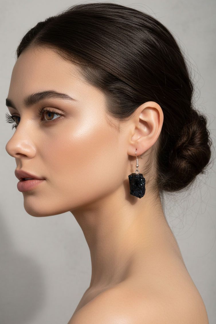 Viseči uhani KUOLMi Black