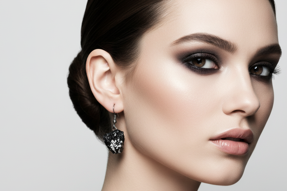 Viseči uhani KUOLMi Black