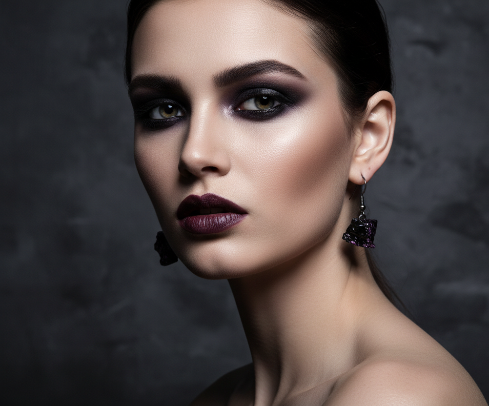 KUOLMi Lila Hanging Earrings