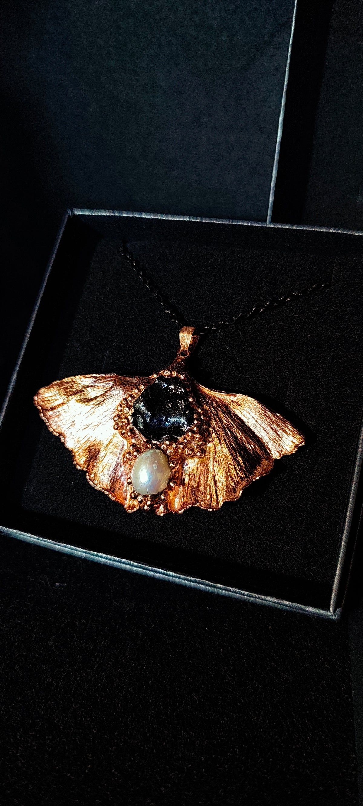 Verižica Ginko Copper