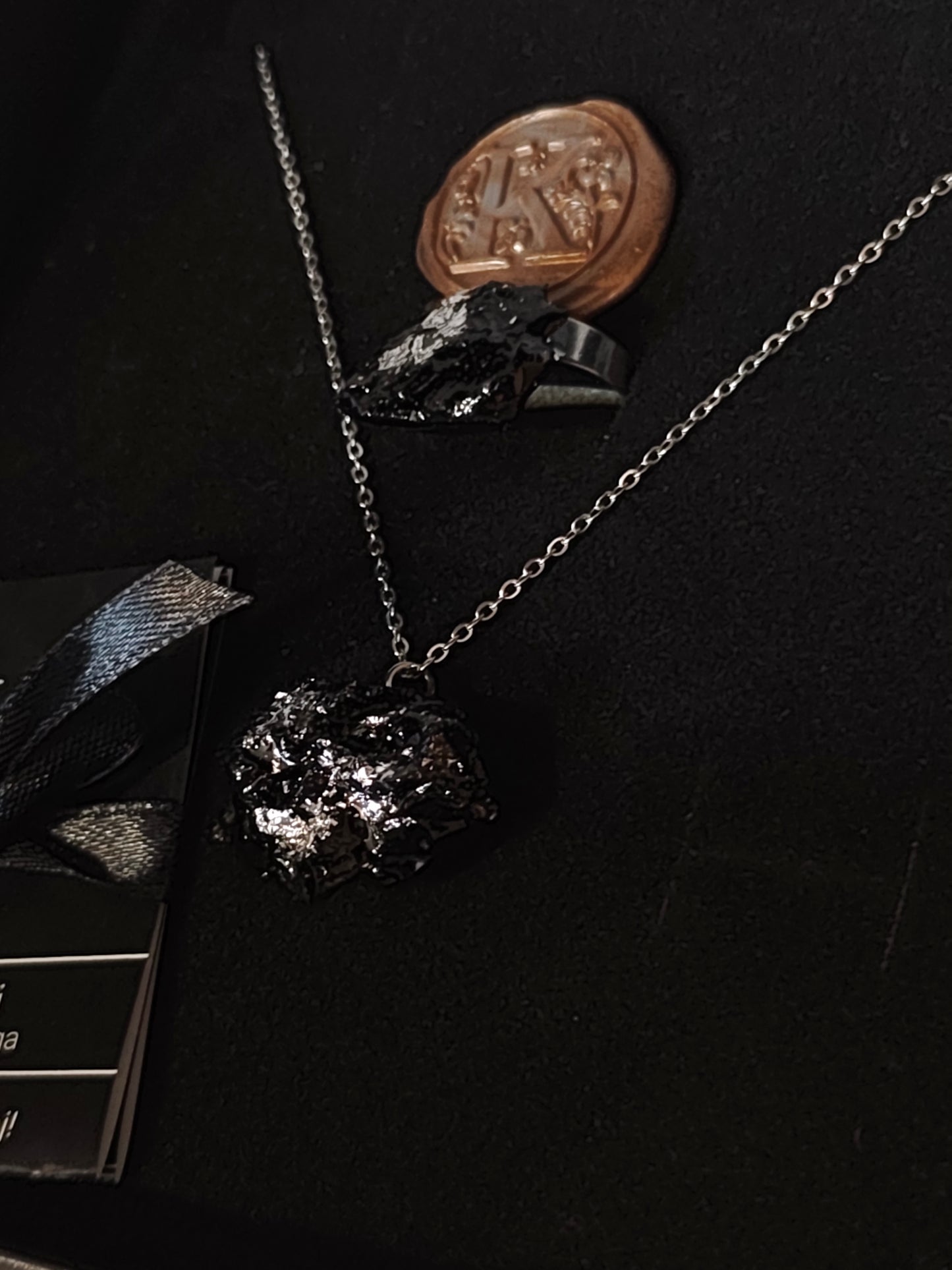 Komplet verižica in prstan