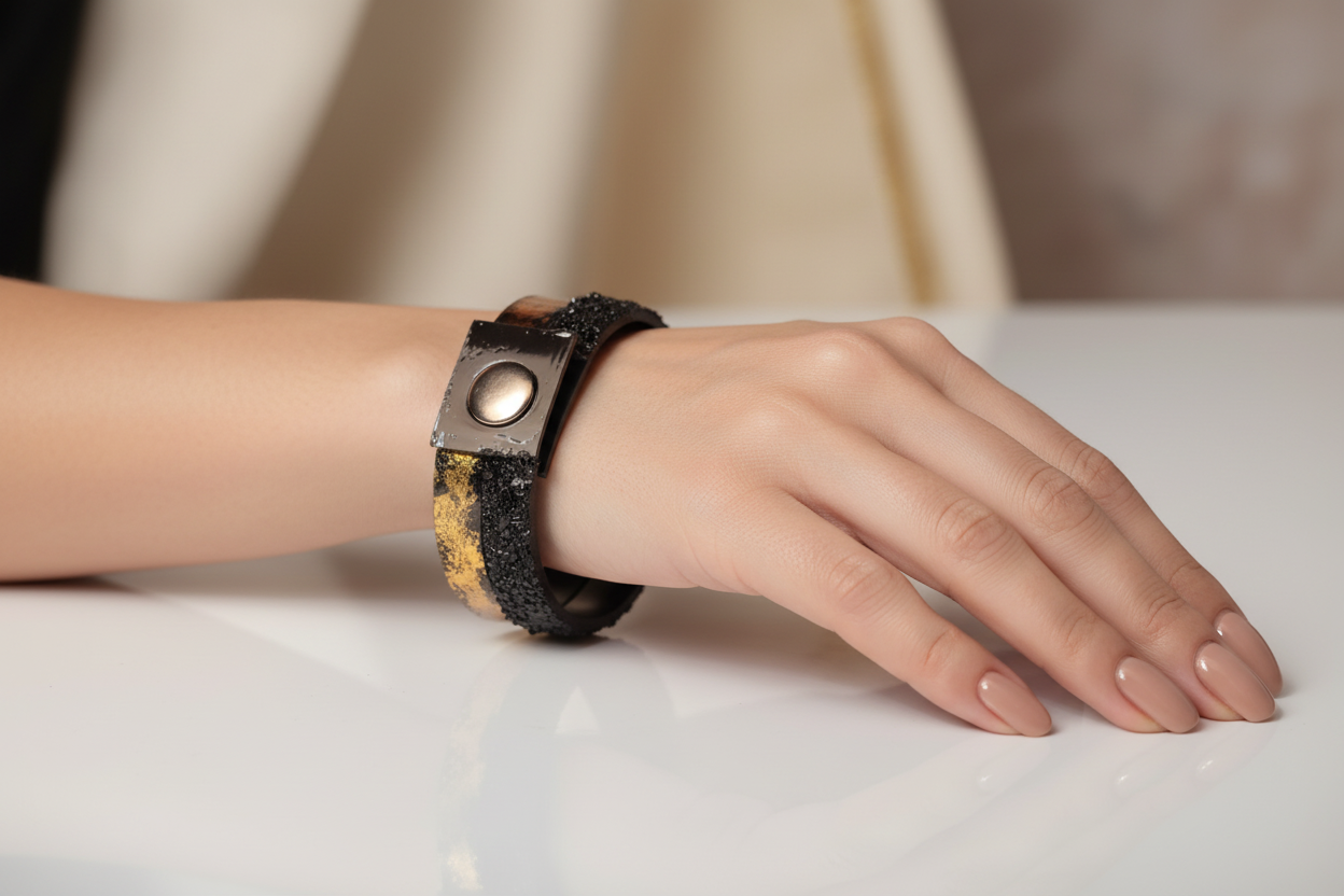 KUOLMi Rock Button Bracelet