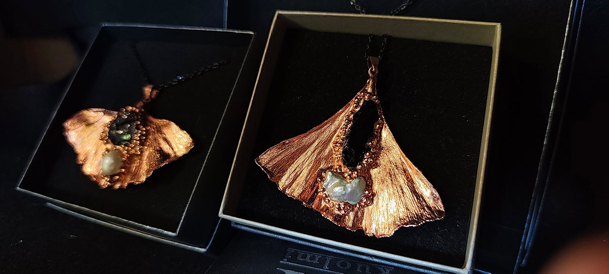 Verižica Ginko Copper