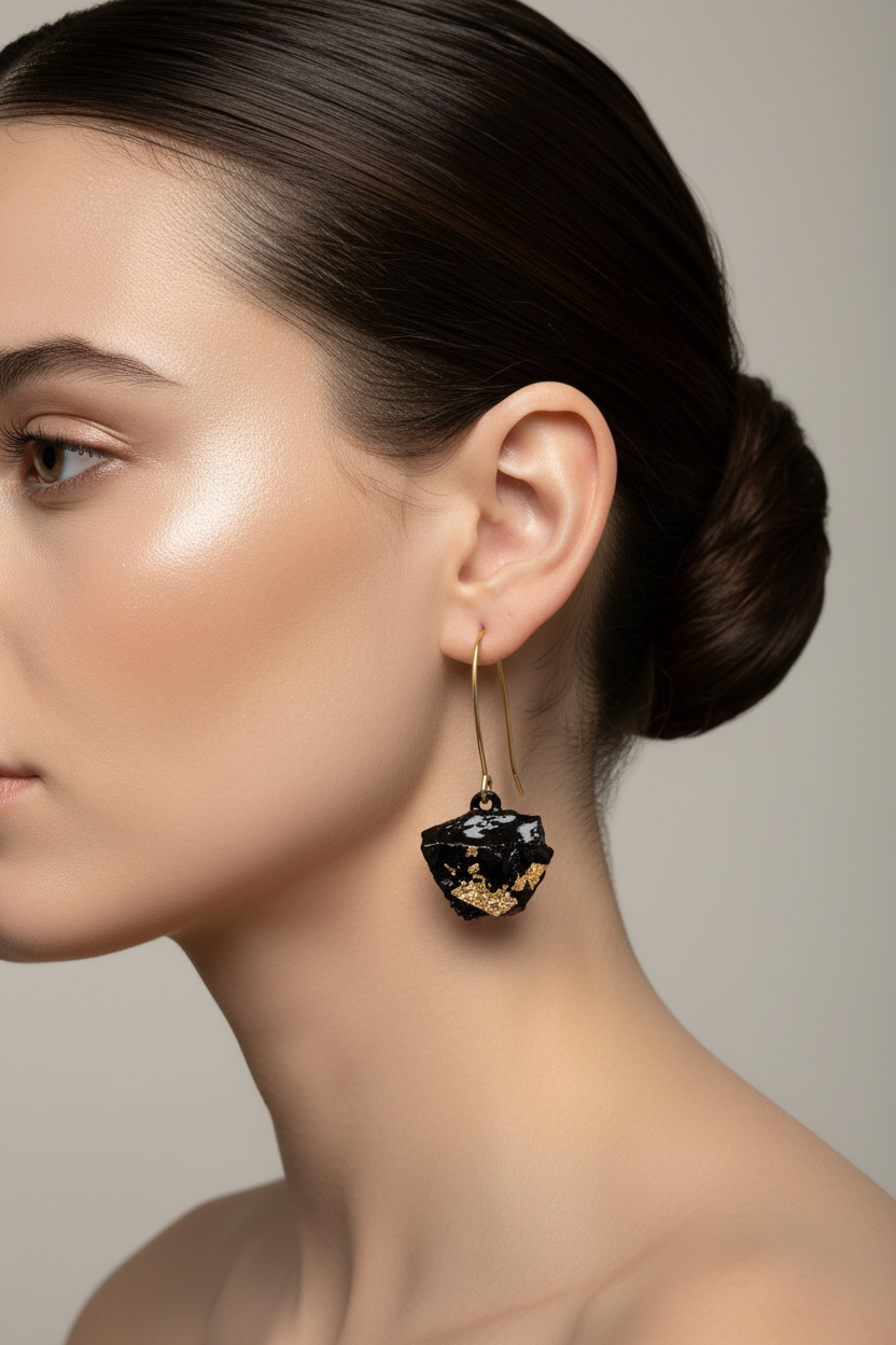 Elegant Silver Style Hanging Earrings