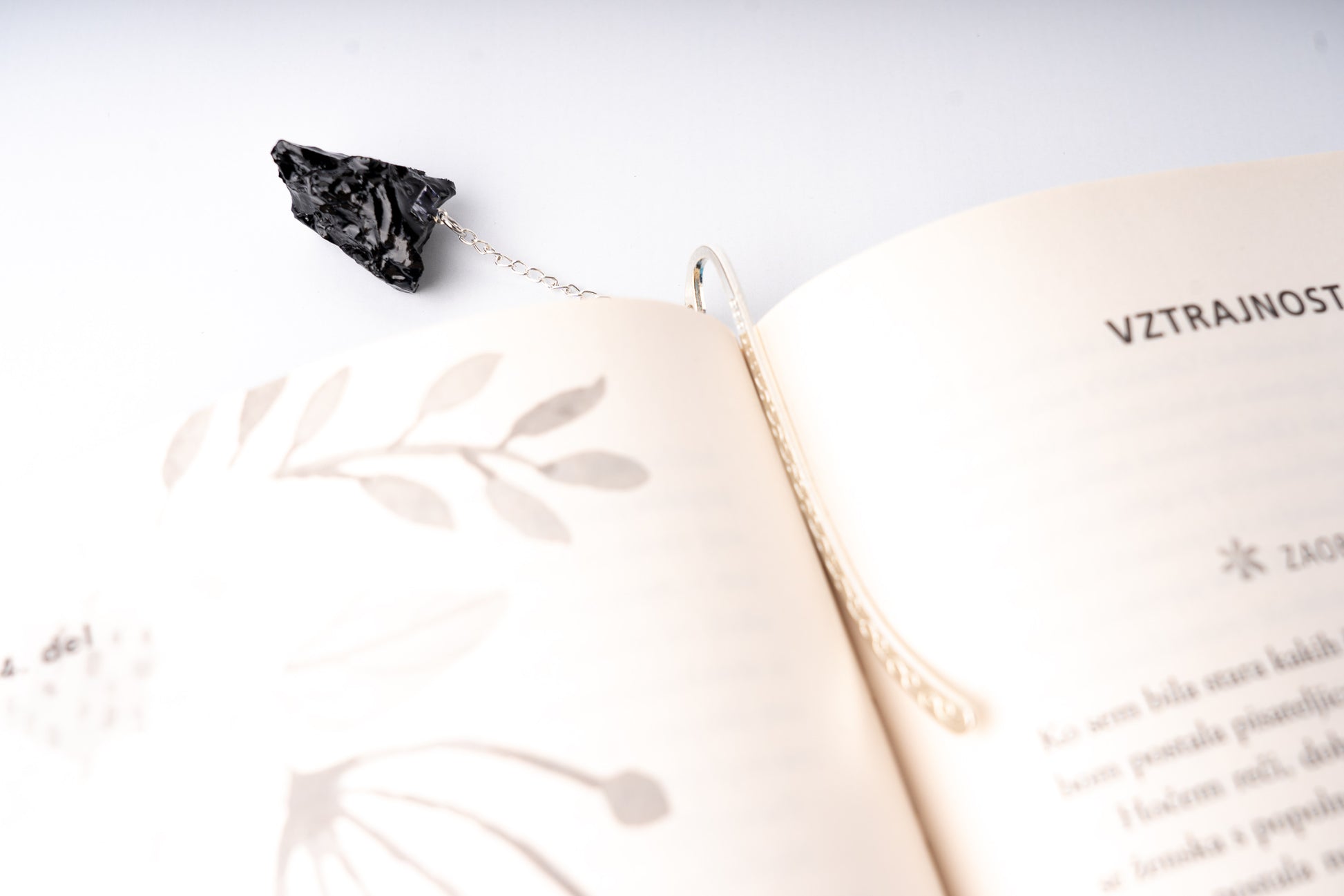 True book lovers will appreciate the 20 million-year-old fossil, which reminds them of all the stories it carries with it. Packed in gift packaging with the added description of the coal story. You can choose between black, gold silver, or rose gold version.
